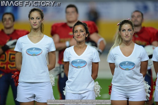 2013-08-31 Europei American Football - Italia-Spagna 0125 Cheer Leaders